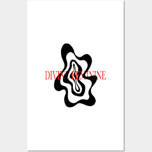 Divine feminine - woven Posters and Art